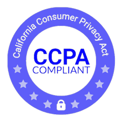 CCPA compliance badge