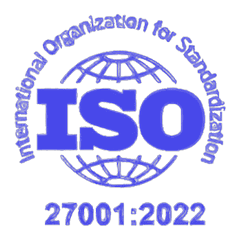 ISO 27001 compliance badge